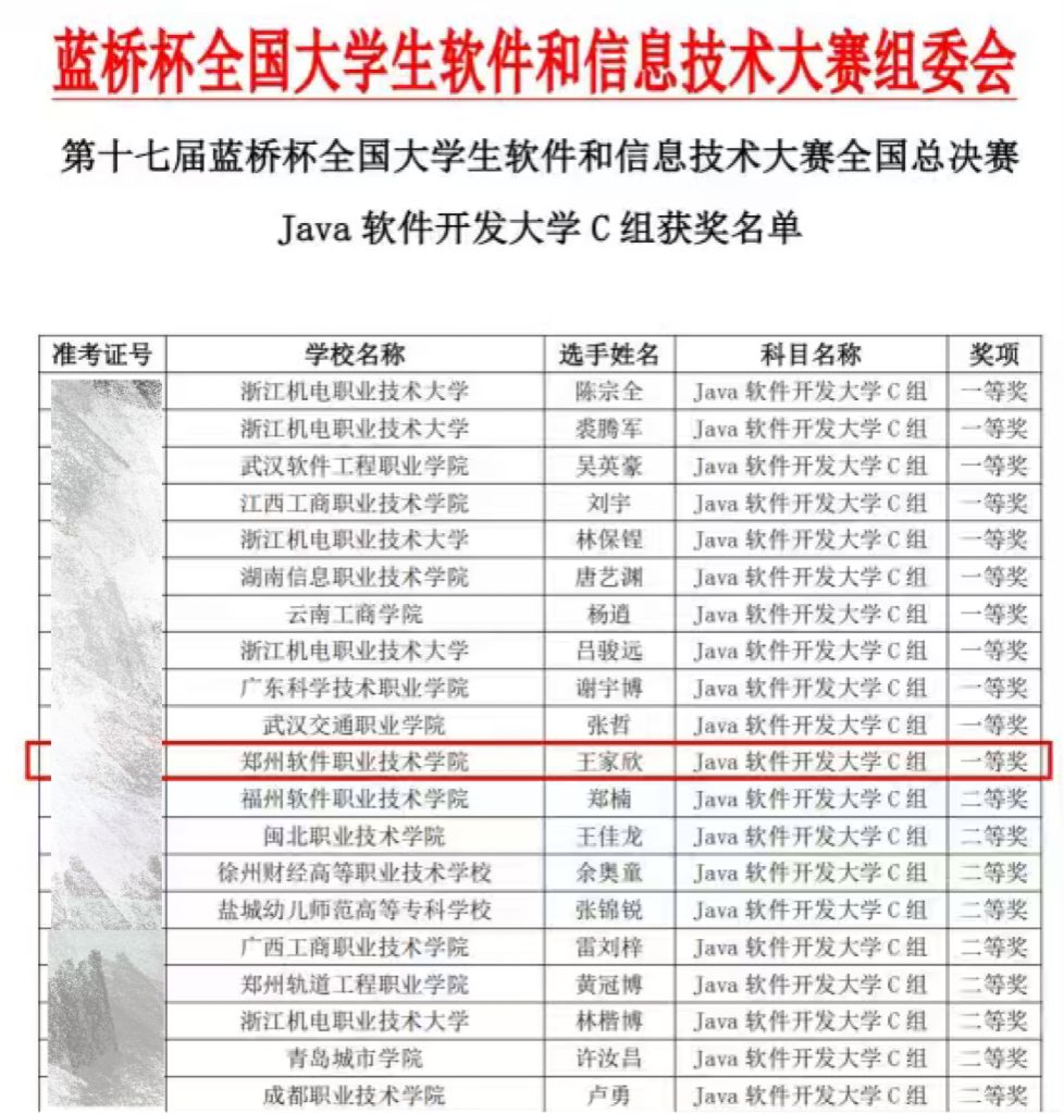 美高美游戏注册优惠24级软件技术专业